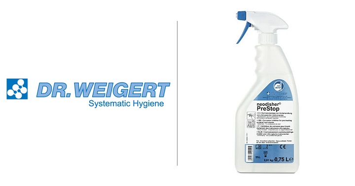 neodisher® PreStop – for the Pre-Treatment of Surgical Instruments.