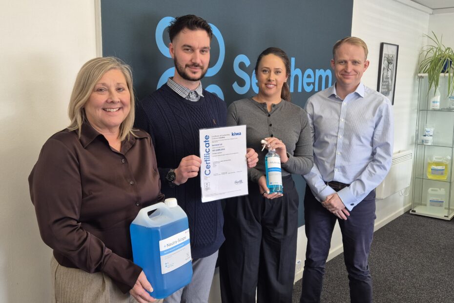 Shropshire manufacturer Serchem secures major ISO 13485 milestone after intensive three-month project
